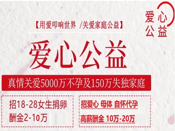 萨迦捐卵助孕生子 爱心志愿者招募